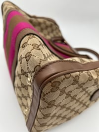 Image 18 of Gucci GG Canvas Medium Pink/Brown Joy Boston Bag