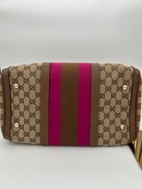 Image 15 of Gucci GG Canvas Medium Pink/Brown Joy Boston Bag