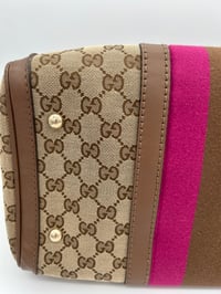 Image 16 of Gucci GG Canvas Medium Pink/Brown Joy Boston Bag