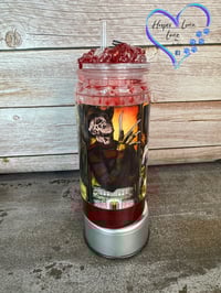 Image 3 of Hellraiser, Michael, Jason, and Freddy Blood Drip Tumbler