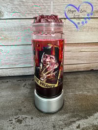 Image 5 of The Camper, The Slasher, The Dreamer Blood Drip Tumbler