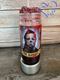 Image 7 of The Camper, The Slasher, The Dreamer Blood Drip Tumbler