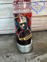 Image 8 of The Camper, The Slasher, The Dreamer Blood Drip Tumbler