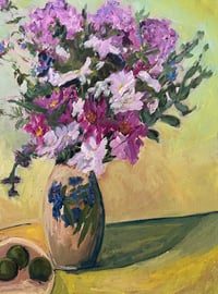 flowers with walnuts