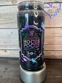 Image 1 of Hocus Pocus Apothecary Glitter Tumbler
