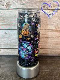 Image 2 of Noen Halloween Glitter Tumbler