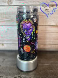 Image 3 of Noen Halloween Glitter Tumbler