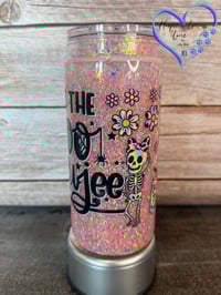 Image 3 of I Put the Boo in Boujee Glitter Tumbler
