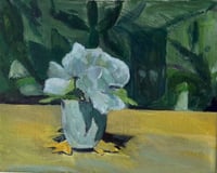 Mock orange in egg cup