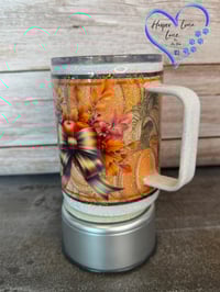 Image 2 of 10oz Fall Vibes Coffee Tumbler 