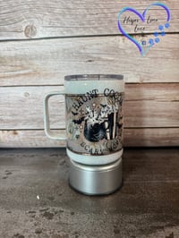 Image 2 of 100oz Haunt Cocoa and Scary Movies Coffee Tumbler 