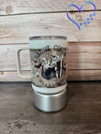 Image 3 of 100oz Haunt Cocoa and Scary Movies Coffee Tumbler 