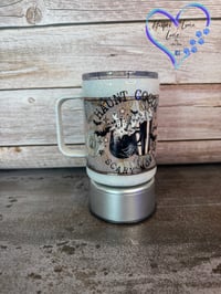 Image 6 of 100oz Haunt Cocoa and Scary Movies Coffee Tumbler 