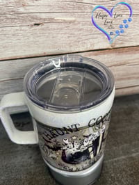 Image 8 of 100oz Haunt Cocoa and Scary Movies Coffee Tumbler 