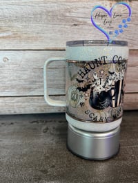 Image 12 of 100oz Haunt Cocoa and Scary Movies Coffee Tumbler 