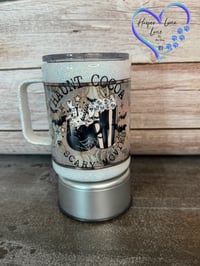 Image 1 of 100oz Haunt Cocoa and Scary Movies Coffee Tumbler 