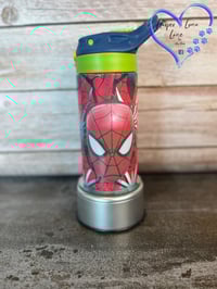 Image 1 of 12oz Spiderman Flip Lid Children's Tumbler