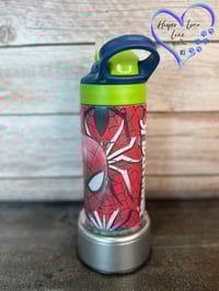 Image 3 of 12oz Spiderman Flip Lid Children's Tumbler