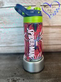 Image 4 of 12oz Spiderman Flip Lid Children's Tumbler