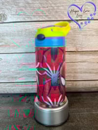 Image 6 of 12oz Spiderman Flip Lid Children's Tumbler