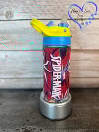 Image 9 of 12oz Spiderman Flip Lid Children's Tumbler