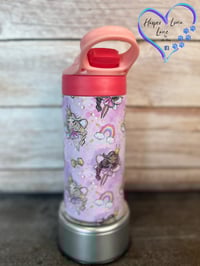 Image 2 of 12oz Fairy Princess Flip Lid Children's Tumbler