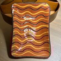 Image 2 of Redware dish ~ Antiques & Bits ~ 10" x 7"