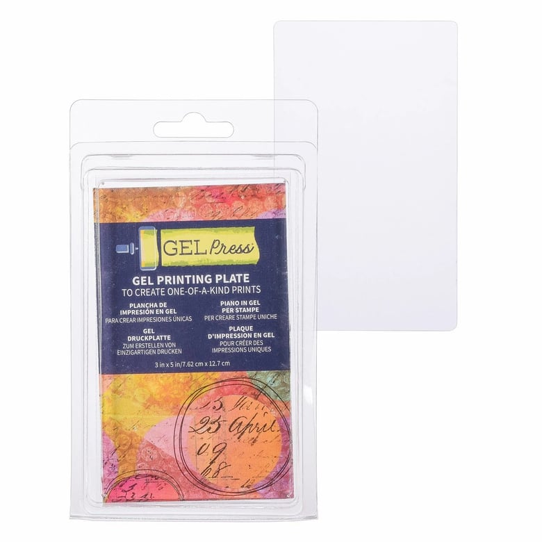 Image of Gel Press Druckplatte 3 x 5"
