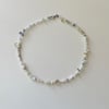 'dark pearl' beaded necklace