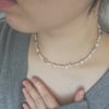 'dark pearl' beaded necklace