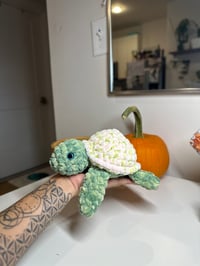 Image 2 of Crochet Mini Turtle 
