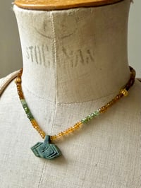 Image 2 of Collier étoilé tourmalines 