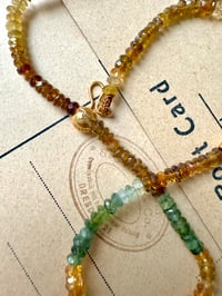 Image 7 of Collier étoilé tourmalines 