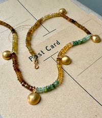 Image 1 of Collier en tourmalines Meteorea 