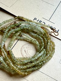 Image 2 of -25% 🩷Collier fin tourmalines vertes 