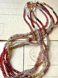 Image 6 of Collier fin spinelles  cuivrées 