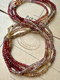 Image 2 of Collier fin spinelles  cuivrées 