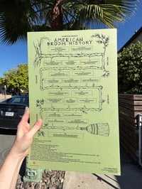 Image 1 of American Broom History Poster