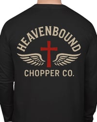 Image 1 of "ARCHED WINGS" LONG SLEEVE T-SHIRT