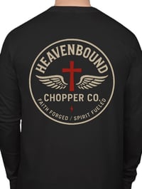 Image 2 of "WINGED CROSS" LONG SLEEVE T-SHIRT