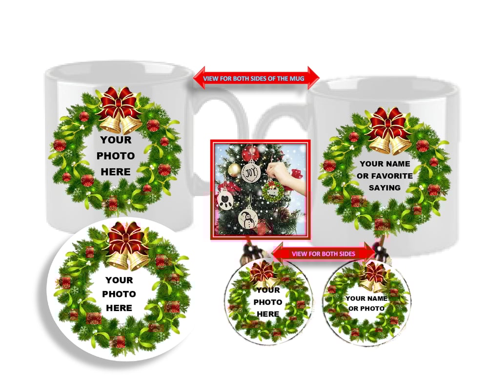 Image of 🎁 3-Piece Personalized Coffee Mug Gift Set