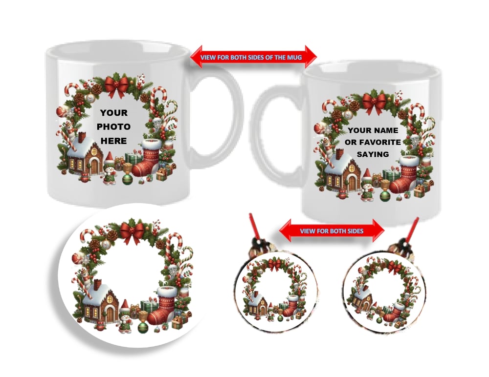 Image of 🎁 3-Piece Personalized Coffee Mug Gift Set