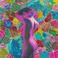 Neon Ecstasy Art Print