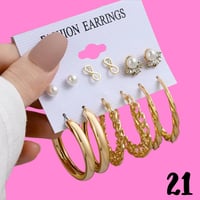 Image 21 of Earrings Big Set