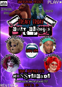 11/14/25 - Underground Presents: Freaky Friday