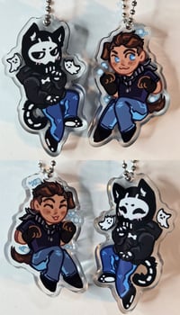 Ghoap Thick Acrylic Keychains