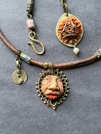 Image 1 of Waziri pendant necklace (pk w/d)