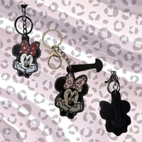 Image 2 of MINNIE MOUSE 3D KEYRING & TROLLEY TOKEN