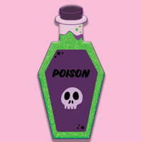 Image 1 of  Sticker| Poison Bottle