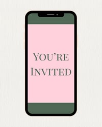 Customizable Invitation